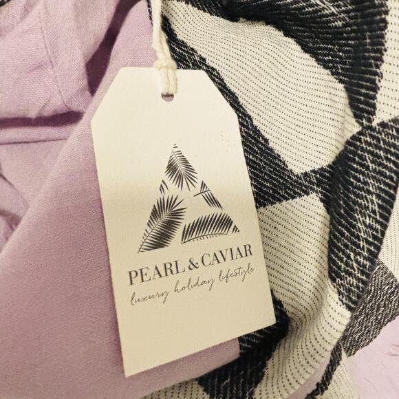 Pearl & Caviar Top Skirt Womens Size S/M Lilac Zakar Geometric Maxi Dress Set - Picture 9 of 14